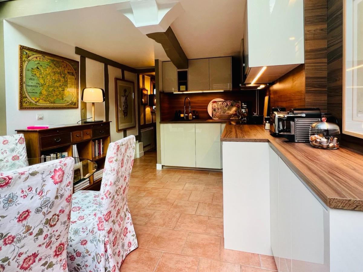 La Maison Blanche Du 10Honfleur Eksteriør billede