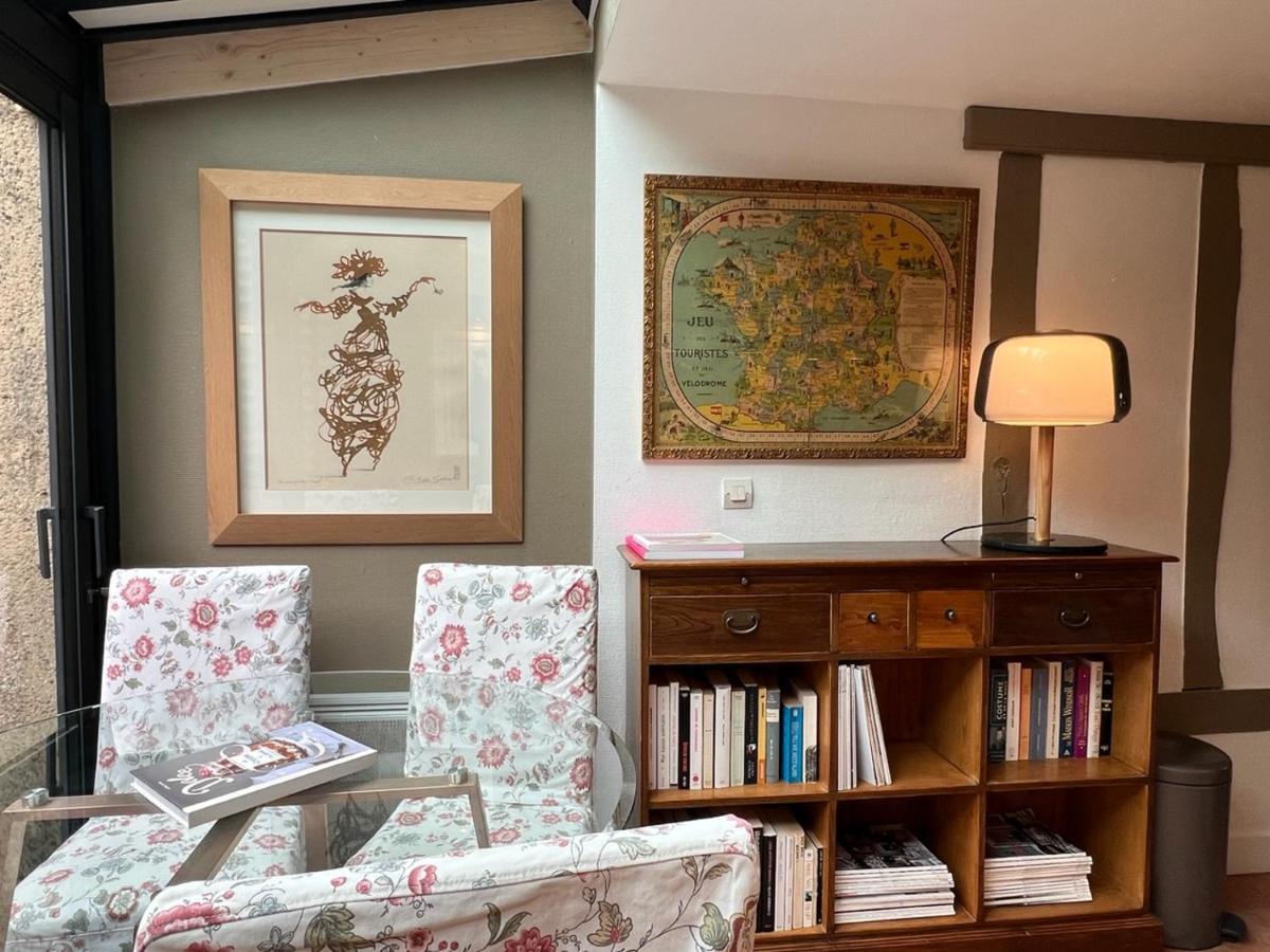La Maison Blanche Du 10Honfleur Eksteriør billede