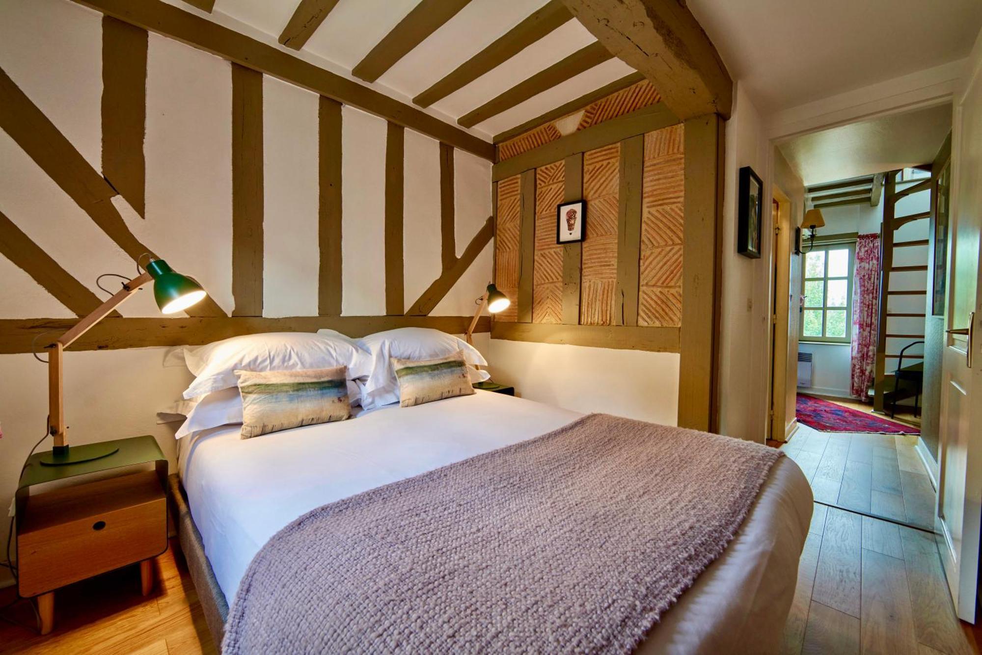 La Maison Blanche Du 10Honfleur Eksteriør billede