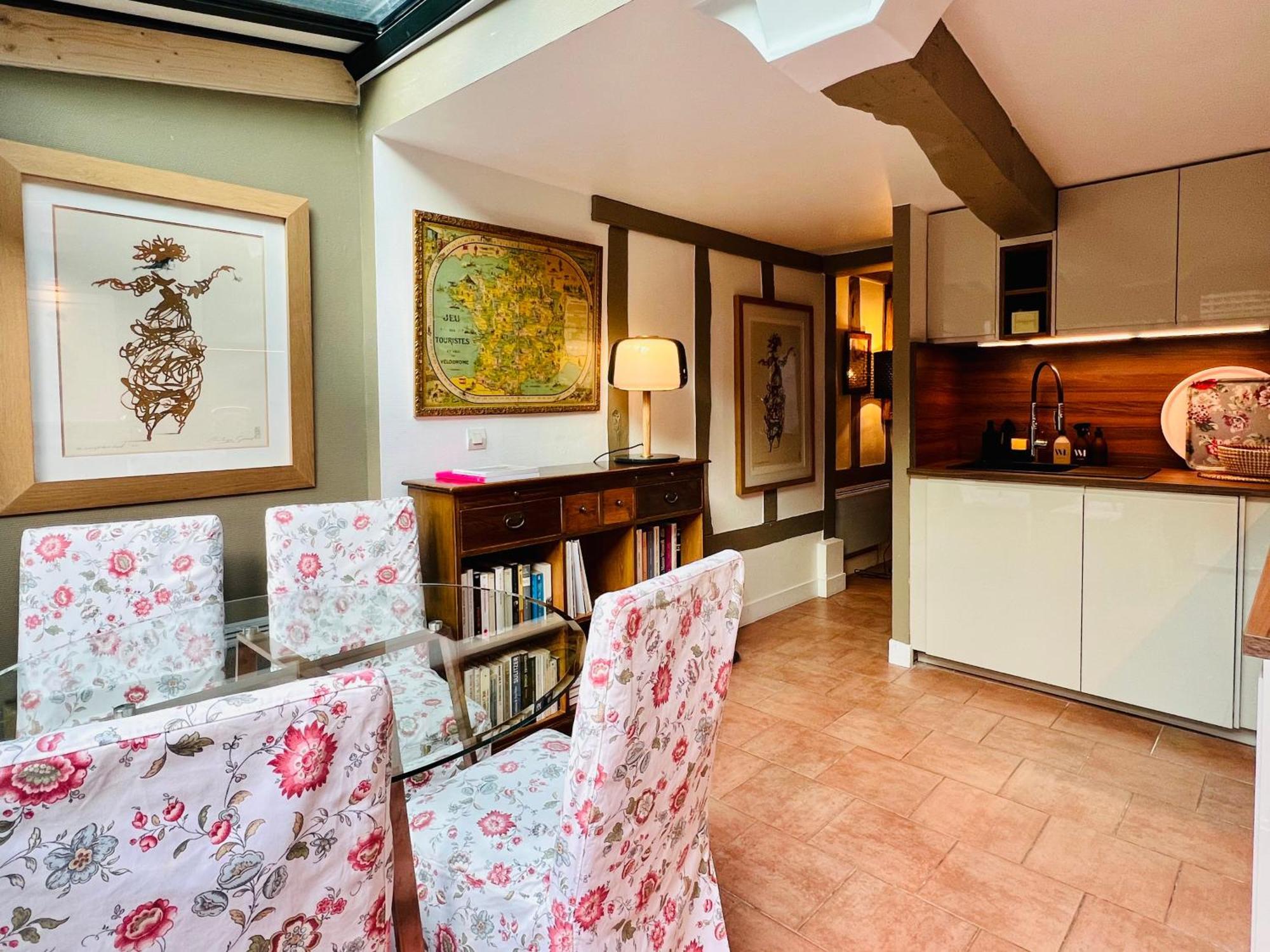 La Maison Blanche Du 10Honfleur Eksteriør billede
