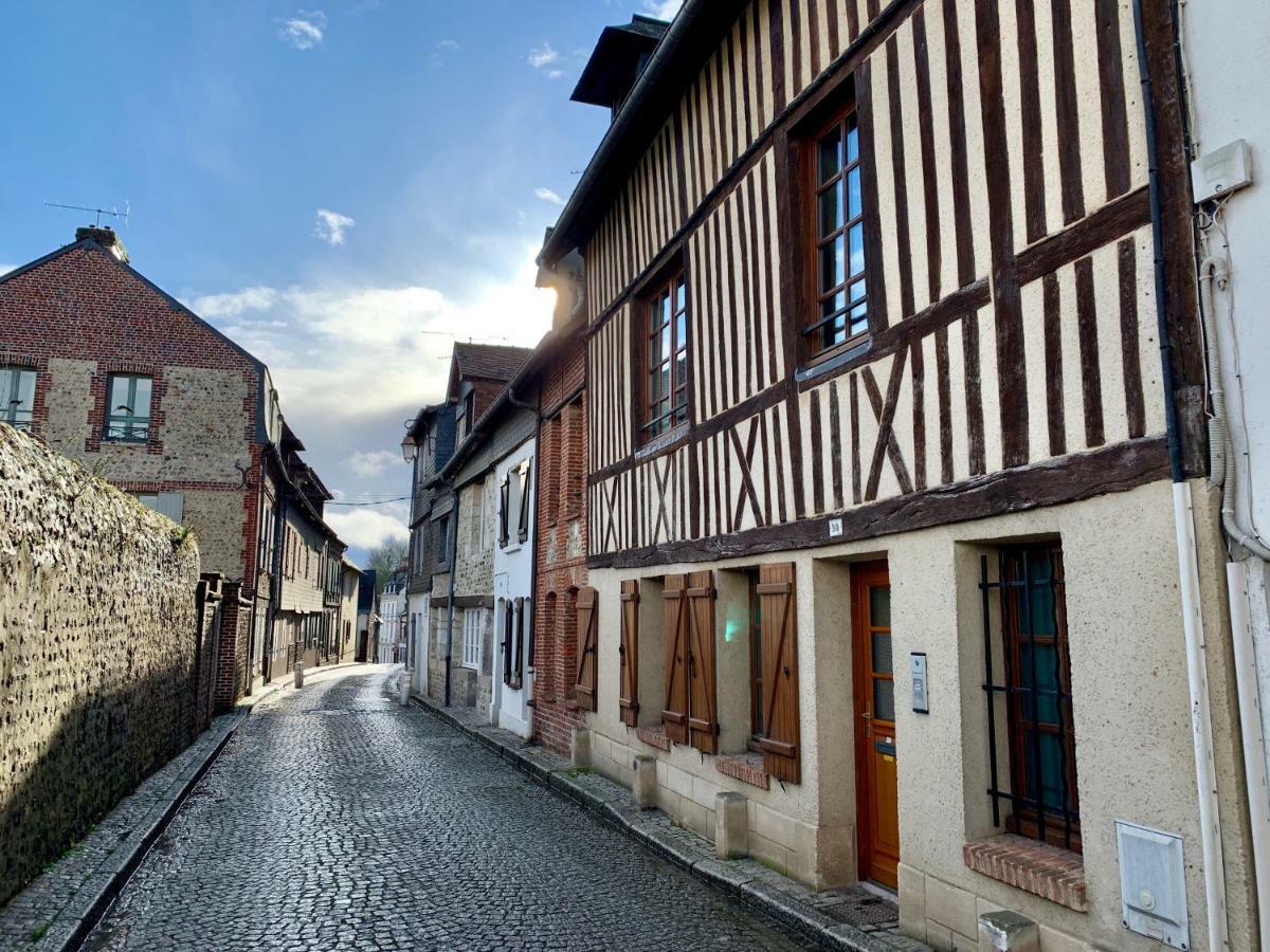 La Maison Blanche Du 10Honfleur Eksteriør billede